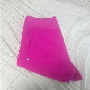lululemon athletica Pink Skorts with Wide Waistband